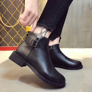 [ Hàng order 5 ngày] Boot nữ cổ ngắn thời trang