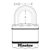 Ổ khoá Master Lock Excell Level 10 M15BEURDLF