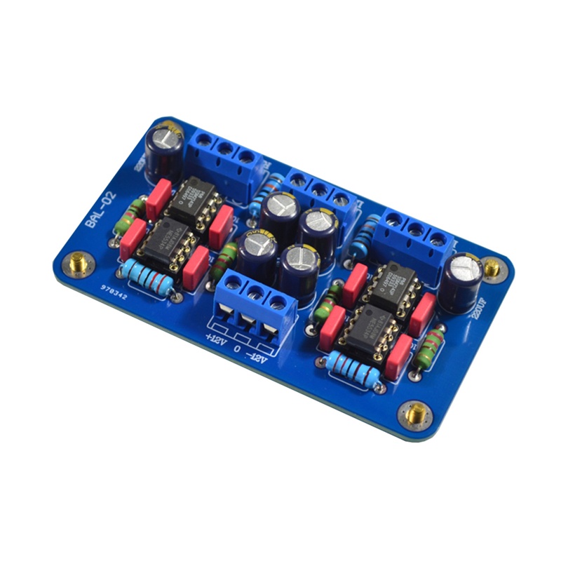 Bộ Khuếch Đại Tín Hiệu Cân Bằng AMP SSM2141 XLR Không Cân Bằng RCA