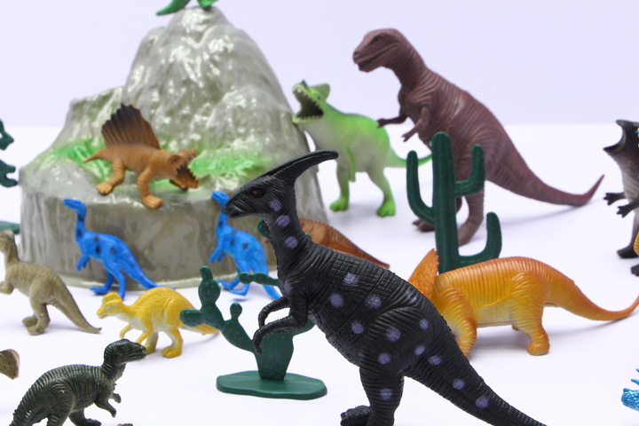 Bộ đồ chơi khủng long có hôp đựng cao cấp - Nhựa ABS an toàn - Đồ chơi giải trí - Tăng cường vận động