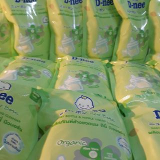 Combo 6 túi nước rửa bình sữa Dnee 600ml mẫu mới