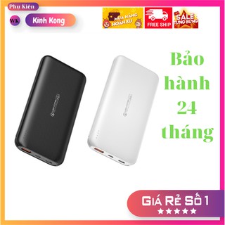 Mua Sạc dự phòng 10000mah có kèm sạc nhanh 18W 1 cổng usb  1 cổng typeC WP187