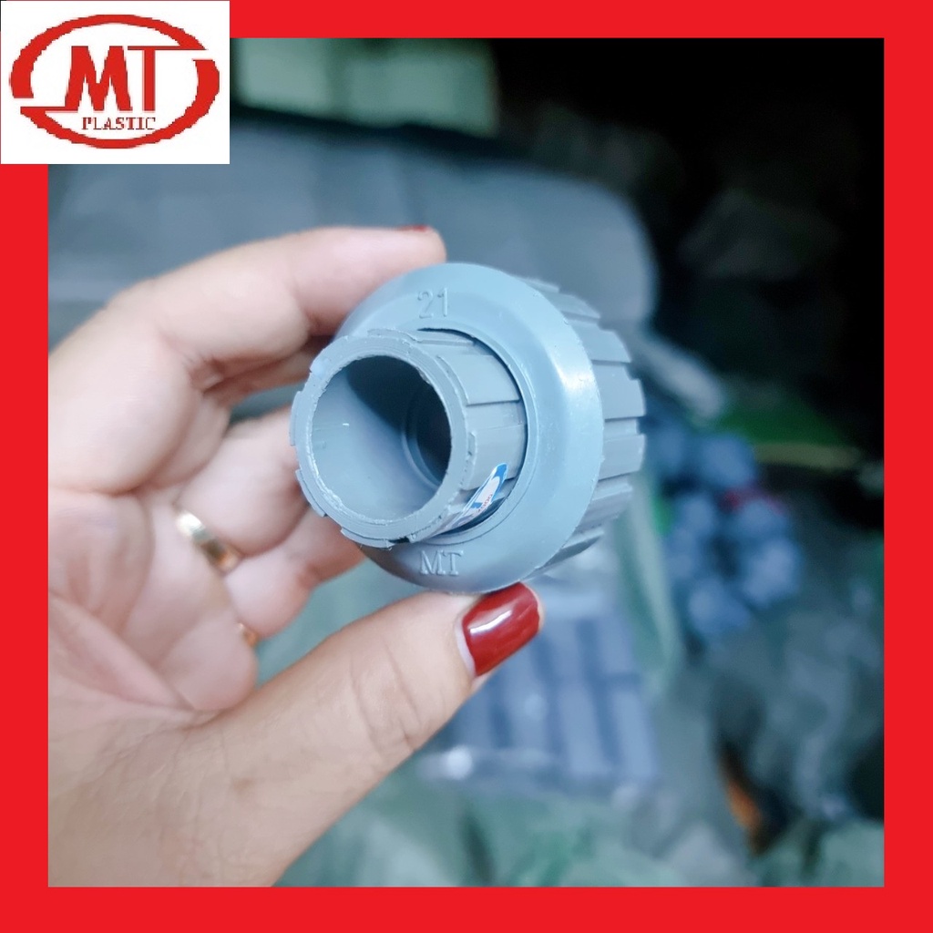 Rắc co 21, racco, nối sống nhựa PVC