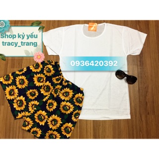 Quần hoa hướng dương & áo trắng kỷ yếu 💐🌺🌻🌻🌻🌺🌻🎓🎓