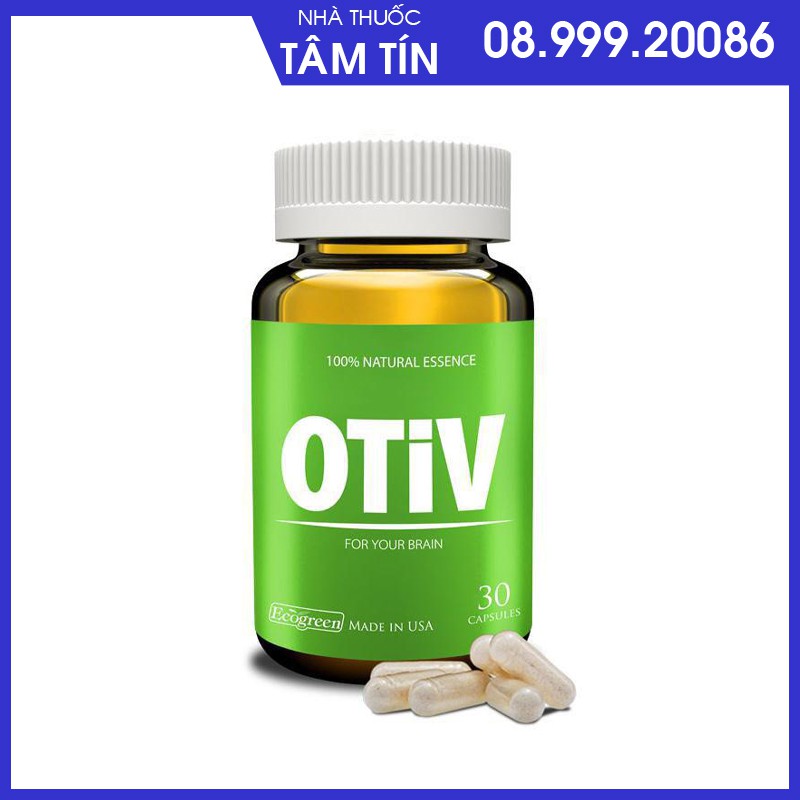 ✅ (CHÍNH HÃNG) OTIV Hô Trợ Cải Thiện Mất Ngủ - Đau Nửa Đầu -Tăng Cường Trí Nhớ