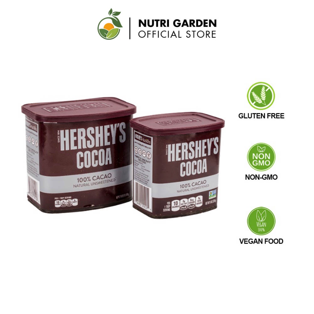 Bột Cacao nguyên chất Hershey's Cocoa powder - Atlas Garden nhập khẩu Mỹ