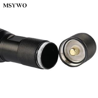 Telescopic Flashlight Long Range XML-T6 LED Torch Light Zoom For Camping Fine