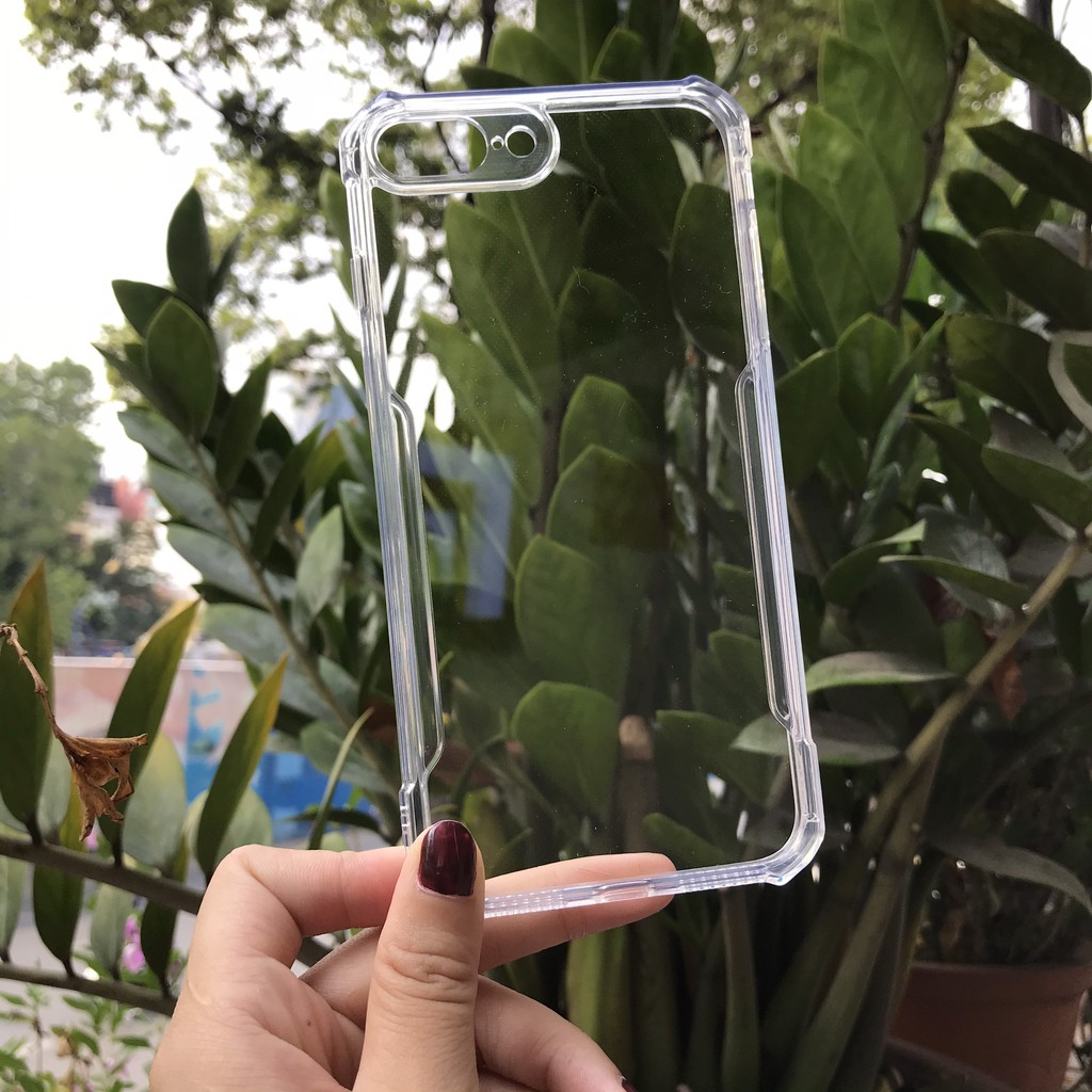 Ốp lưng XUNDD iPhone 6+/ 7+/ 8 Plus, iPhone 7/ 8/ SE 2020 (BEETLE SERIES) - Chống shock, Mặt lưng trong - Trong Suốt
