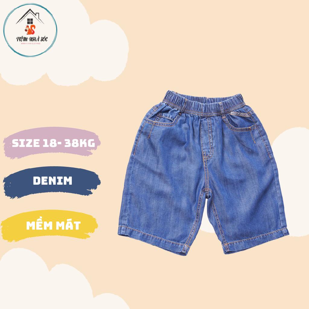 Quần short jeans bé trai hiệu Riomio size 6 - 11 tuổi Tiệm Nhà Sóc