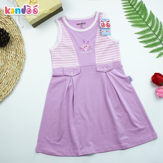 Áo tshirt bé gái DG16DR03 cotton, áo váy