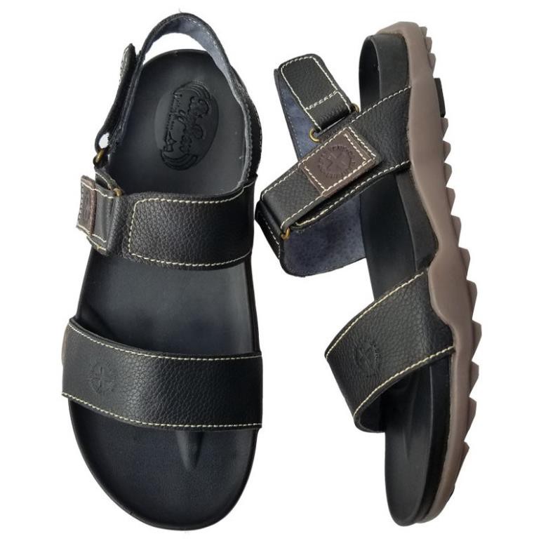 Giày sandal nam da bò đế doctor BIGBEN cao cấp SD37 -ku7