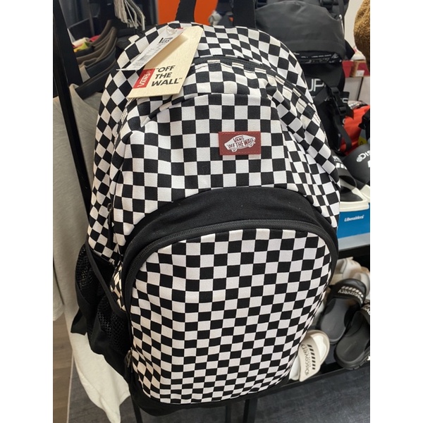 Balo Vans sọc caro,hàng hiếm,chính hãng.