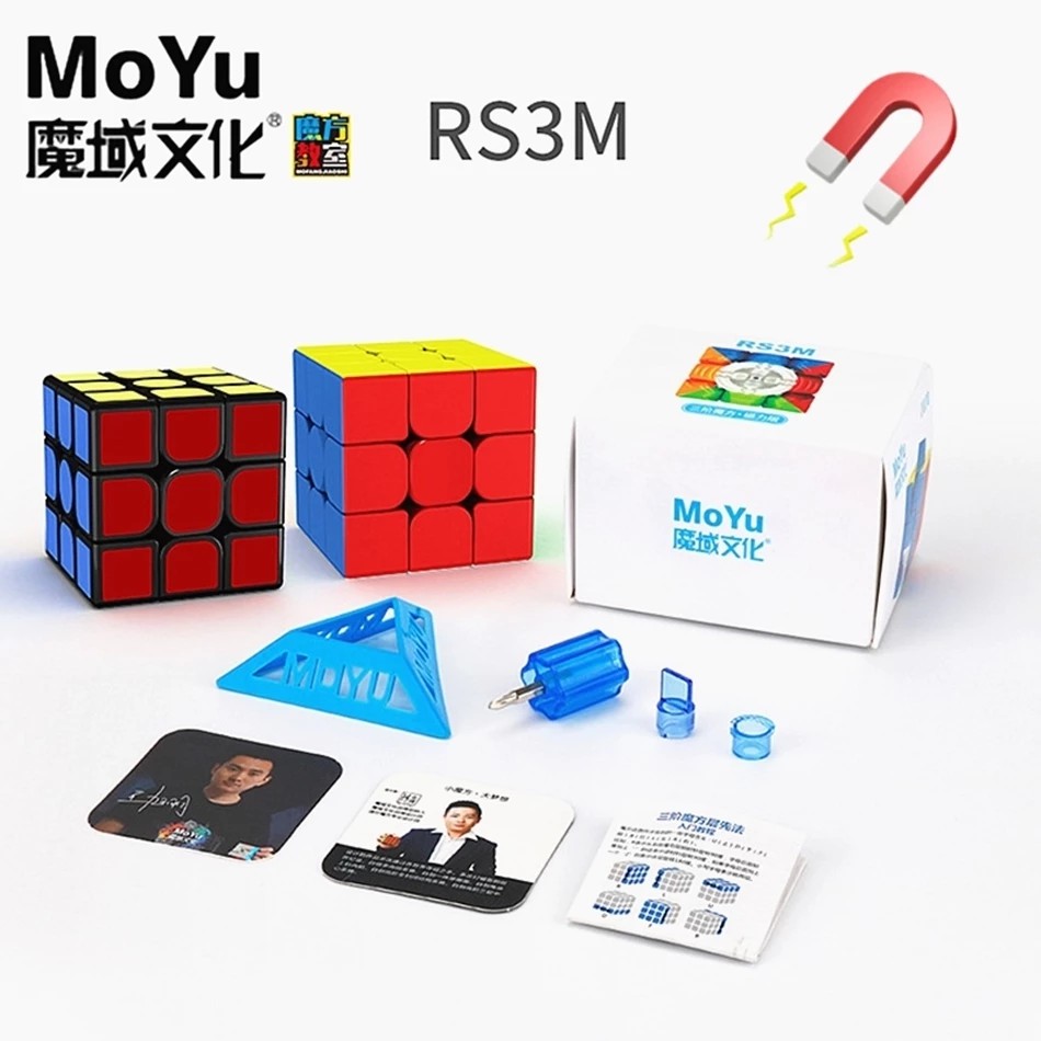 Khối Rubik 2020 Moyu Rs3M Từ Tính 3x3 X 3 Rèn Luyện Trí Thông Minh