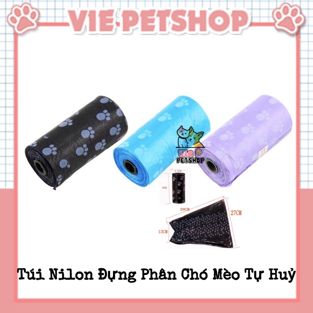 Túi Đựng Phân Chó Mèo Tự Hủy | Vie PETSHOP