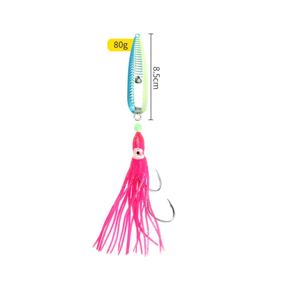 WATTLE Mồi Câu Cá Hình Bạch Tuộc Mềm 80g Chất Lượng Cao