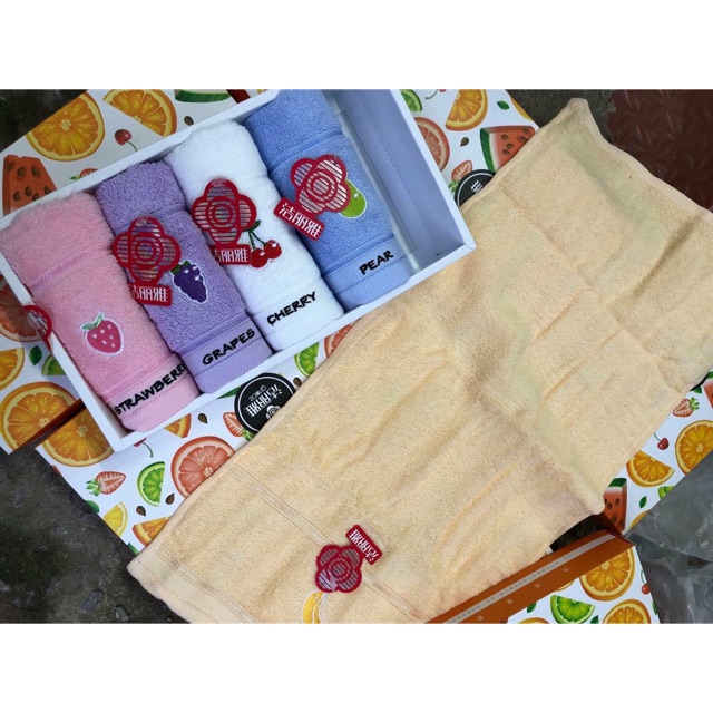 ❤️ Set 5 khăn mặt cotton ❤