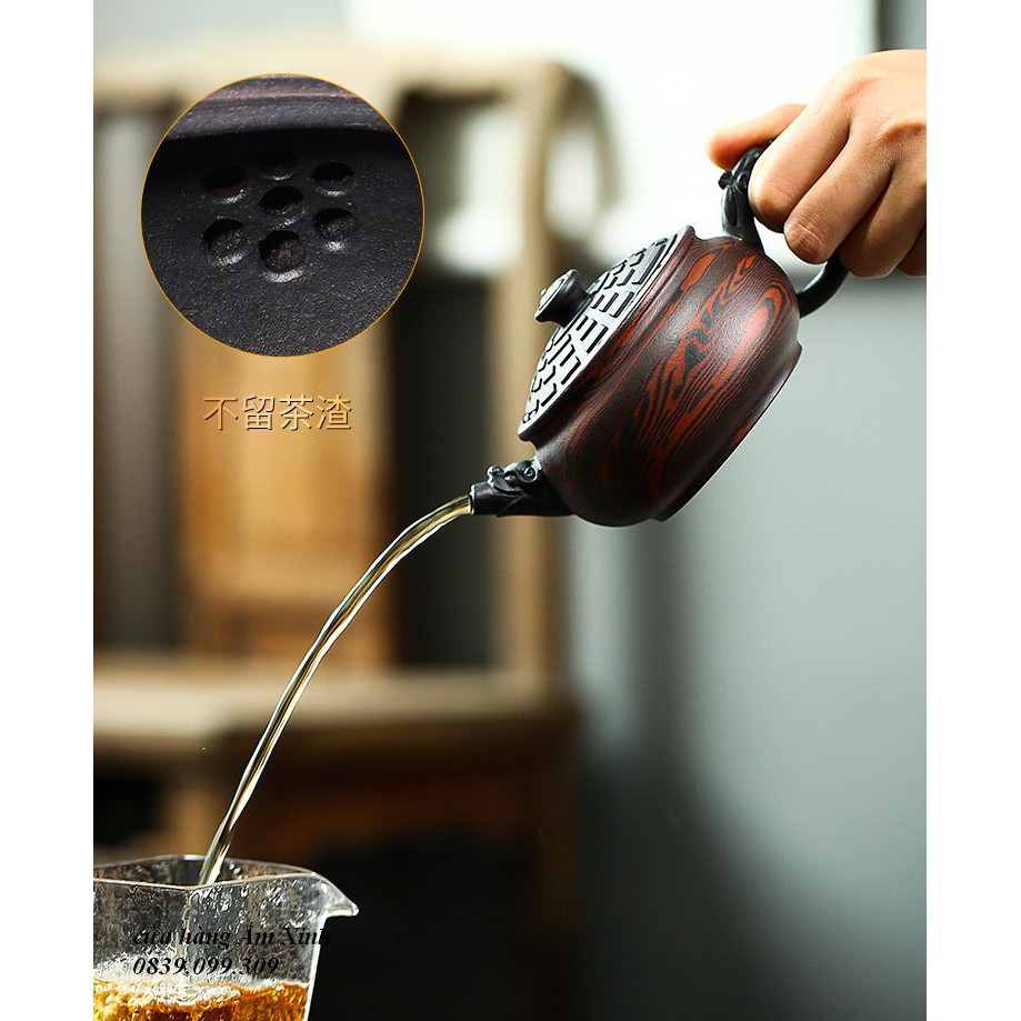 Ấm Tử Sa Nghi Hưng Thăng Long 250 ml (Lão Tử Nê)