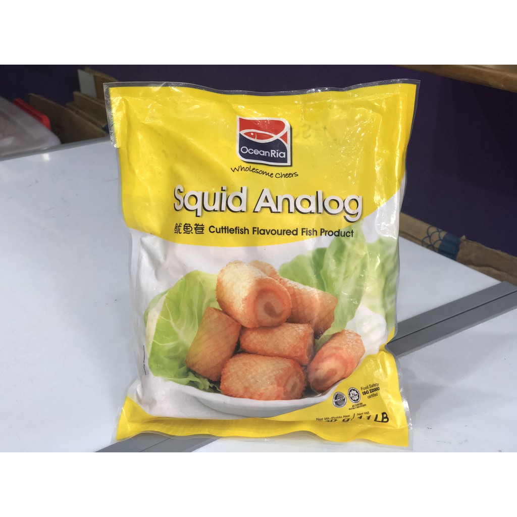 [VỊ ĐẬM ĐÀ] Mực Cuộn Khoanh Malaysia - Mực Cắt Khoanh Squid Analog Ocean Ria | BigBuy360 - bigbuy360.vn