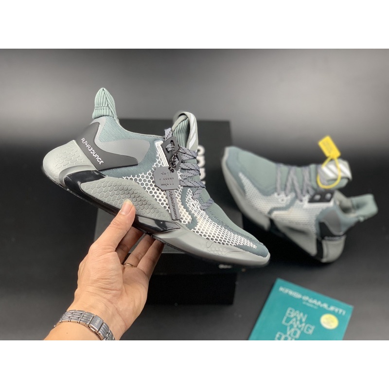 Giày thể thao nam Alphabouce 2020 xám  - Q12