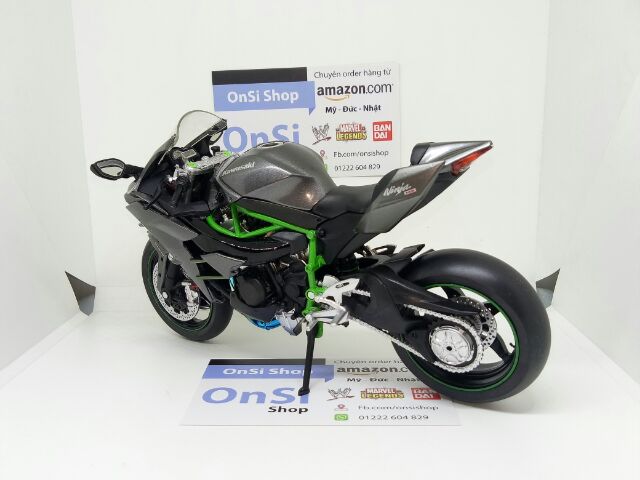 KAWASAKI NINJA H2 1/12 MÔ HÌNH XE AUTOMAXX JOYCITY ĐỘ SC