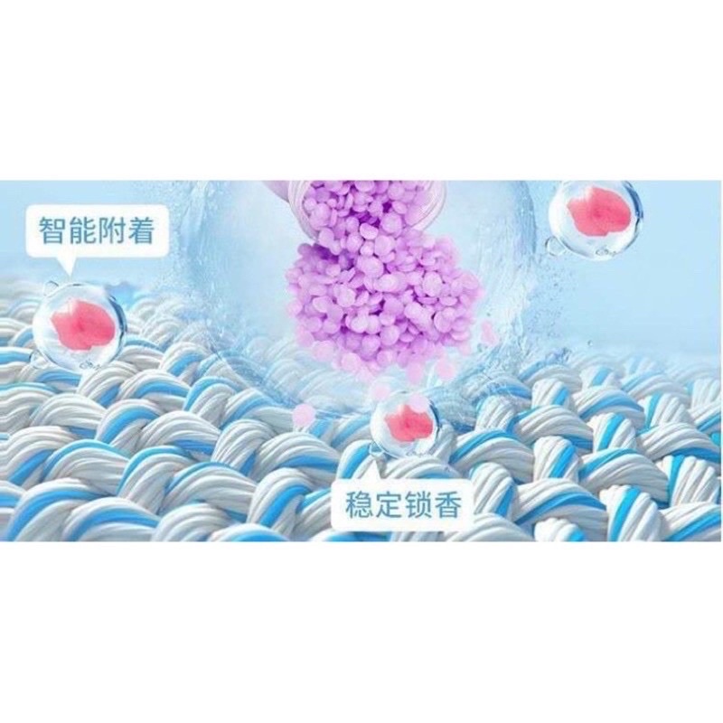 Viên Xả Thơm Quần Áo Nội Địa - Hạt Xả Thơm Làm Mềm Vải Hộp 110Gr - Hạt lưu hương