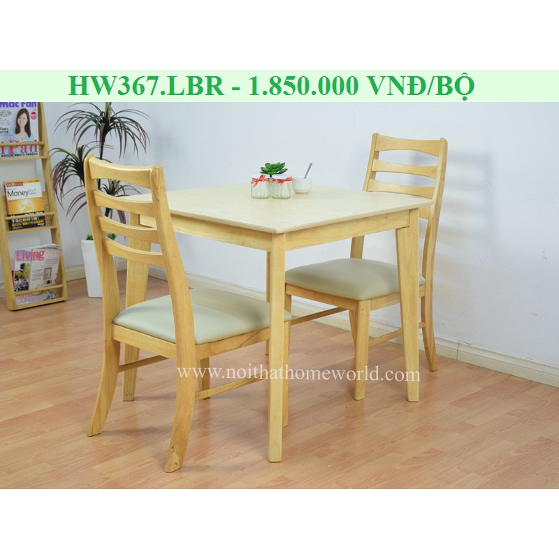 BỘ BÀN ĂN 2 GHẾ / 6 GHẾ - NỘI THẤT PHÒNG BẾP HOMEWORLD