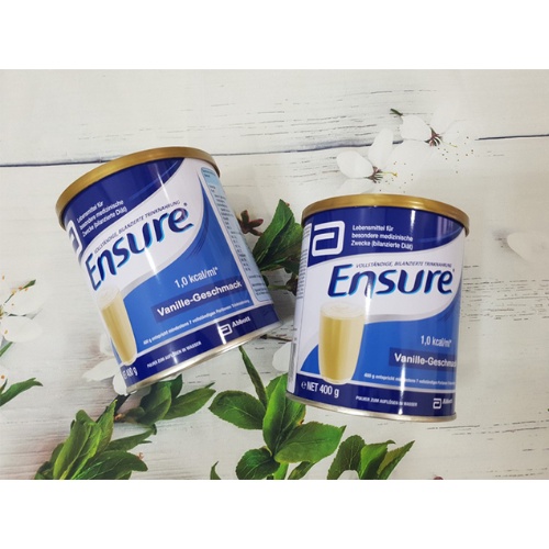Sữa bột Ensure Vanille, hàng Đức chính hãng, 400gr - Shop Mecici