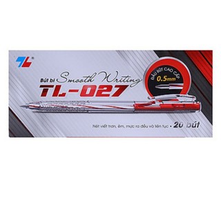 Bộ 3 cây bút TL 027 đỏ