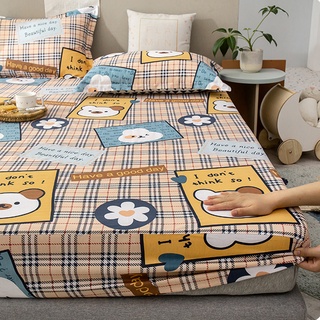 Ga chống thấm cotton ga trải giường họa tiết