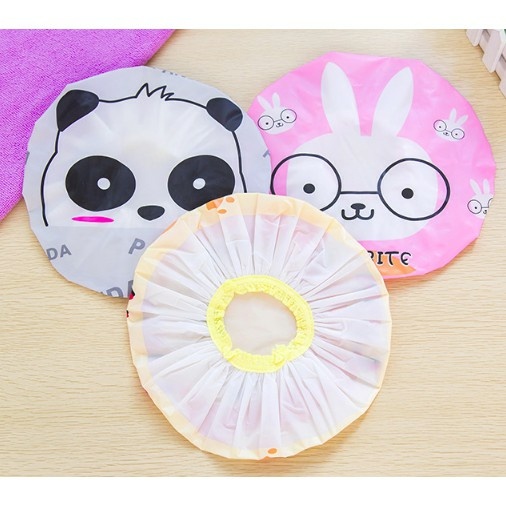 PVN3060 Mũ Trùm Đầu Nilon Tránh Ướt Tóc