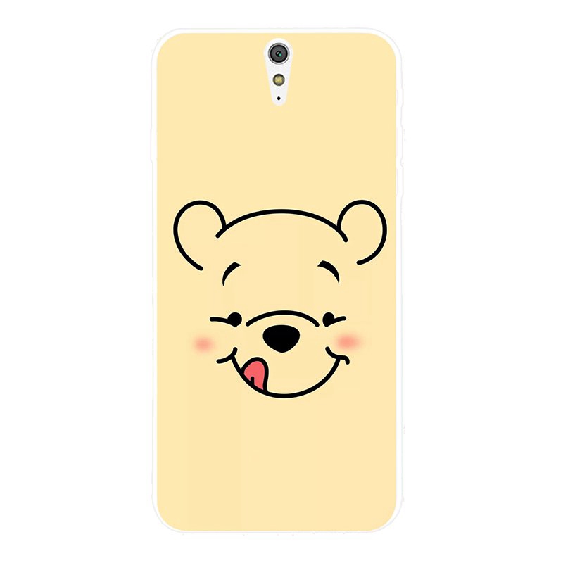 Sony xperia C3 C5 M4 L1 L2 XA XA1 XA2 Ultra Plus X Performance Bear Pattern-3 Soft Silicon Case