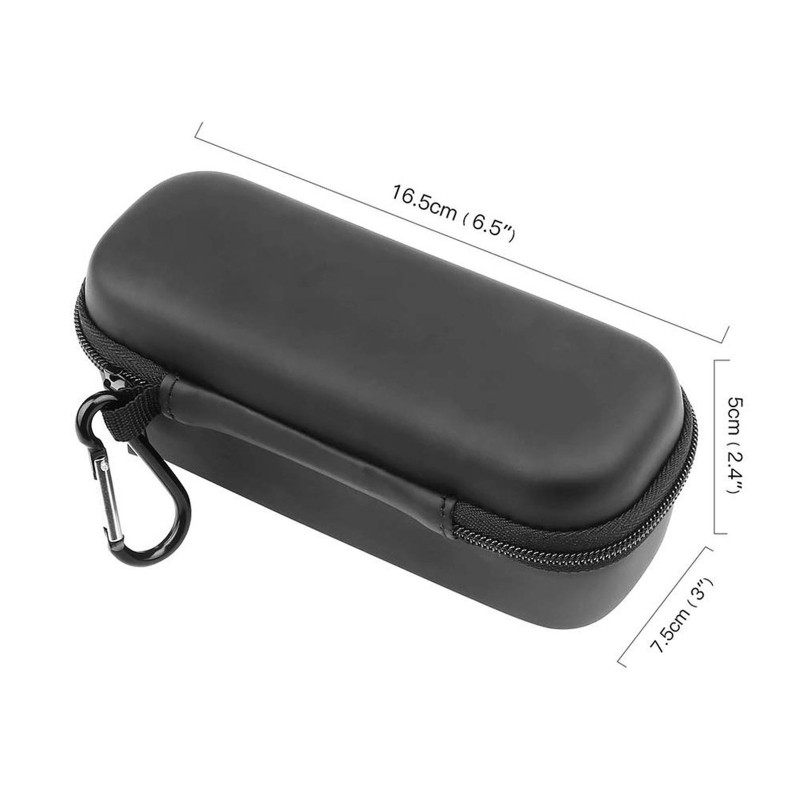 KOK Anti-slip PU Leather Storage Bag Portable Hard Shell Carrying Case for DJI-Osmo Pocket/Pocket 2/FIMI PALM EVA Shell