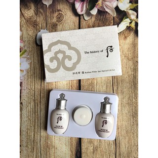 Set whoo trắng whitening Skin 3sp