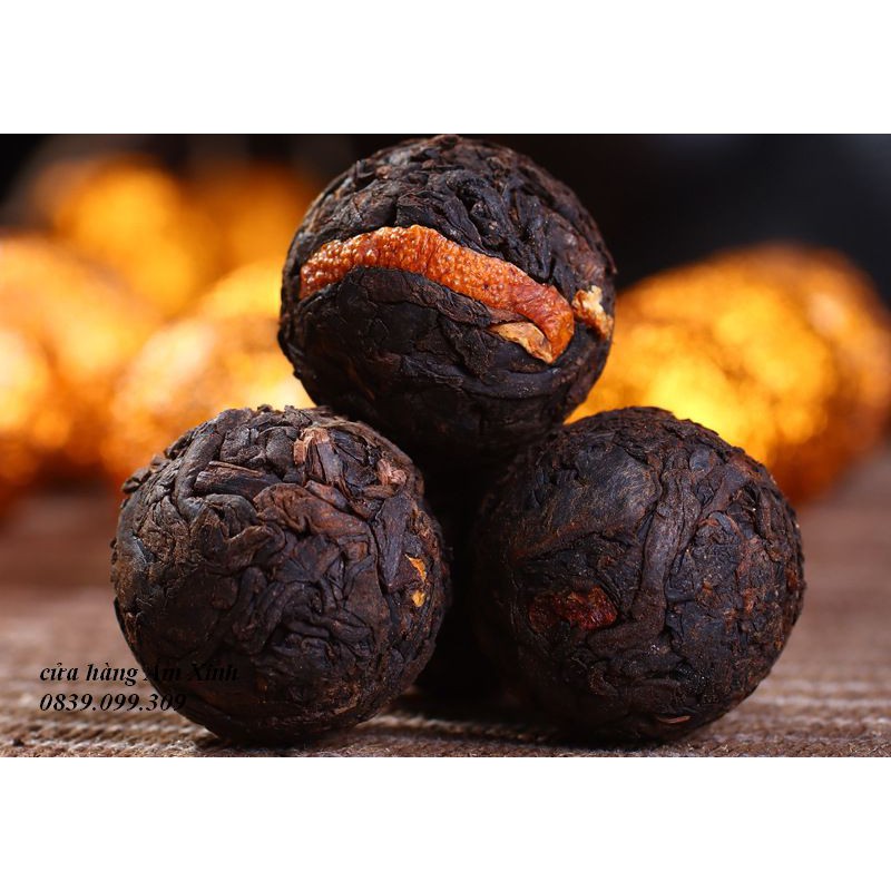 Trà Phổ Nhĩ Quýt Vân Nam (Đóng túi 06 viên khoảng 50 gram) | BigBuy360 - bigbuy360.vn