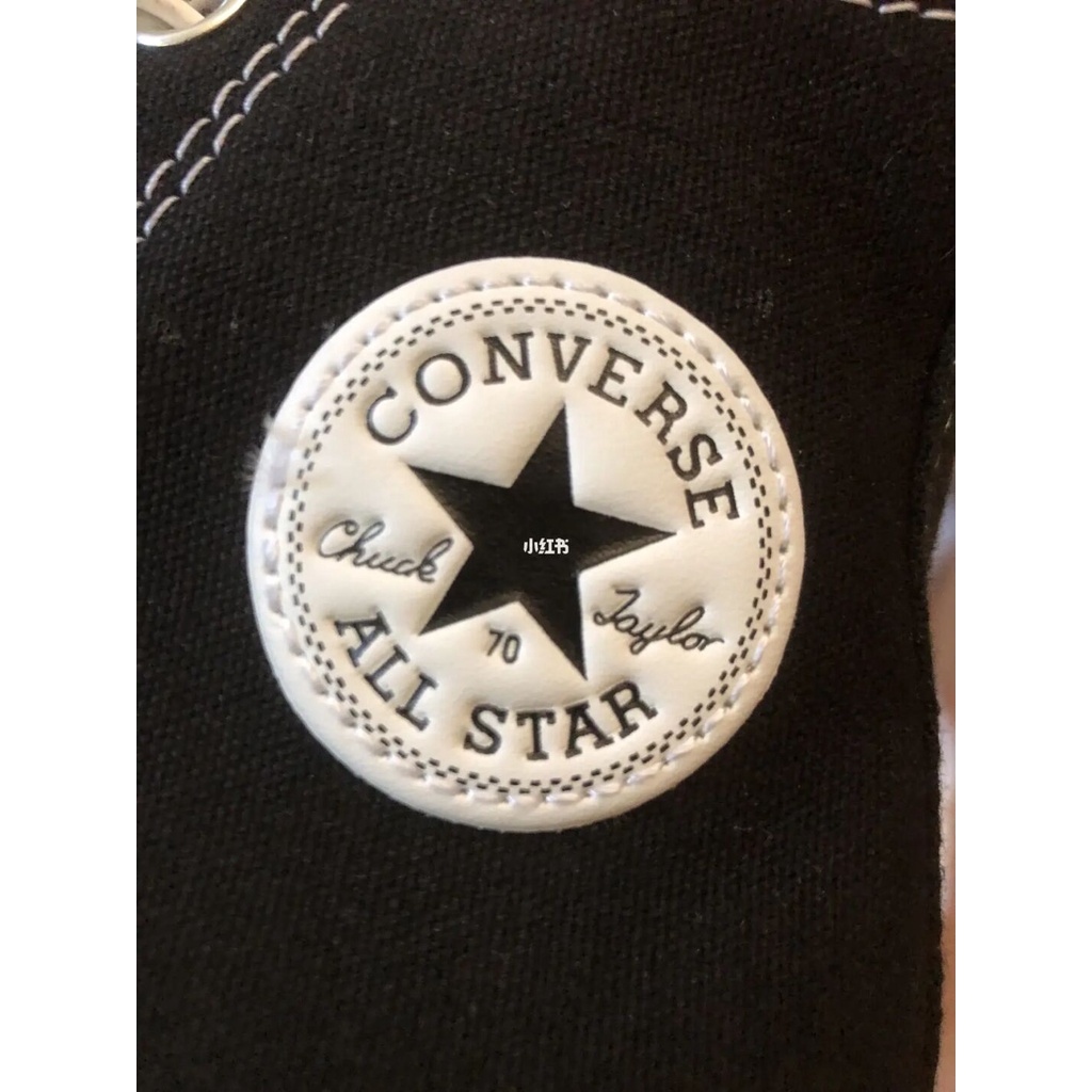 Giày Thể Thao Converse Chuck Taylor Allstar 1970s Màu Đen Cổ Điển # 1563