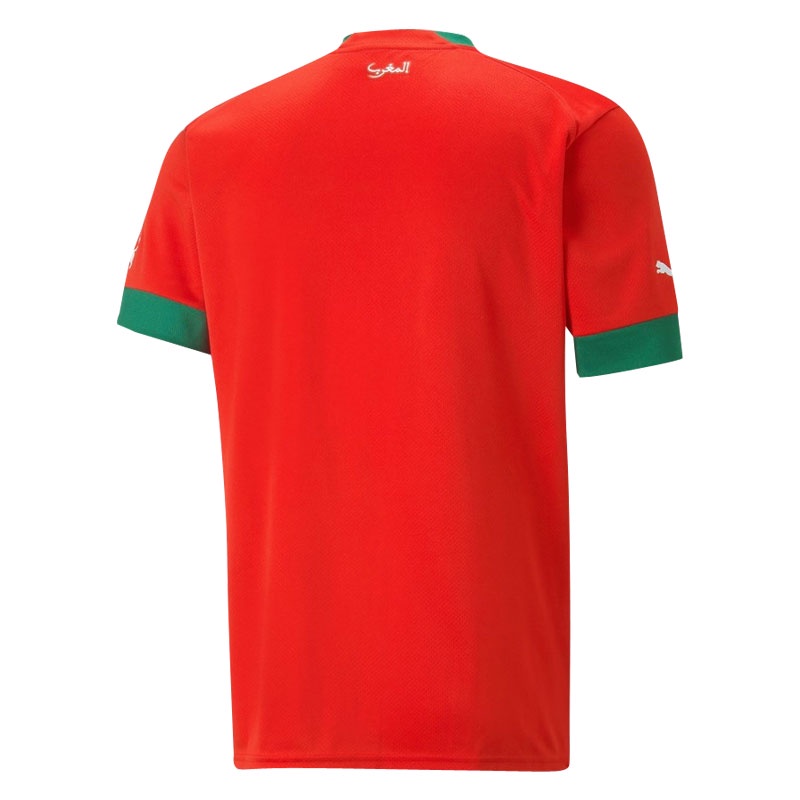 Áo Bóng Đá Số 22-23 Morocco Sân Nhà S-2XL Thời Trang 2022-23