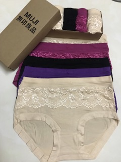 Hộp quần lót cao cấp pha ren