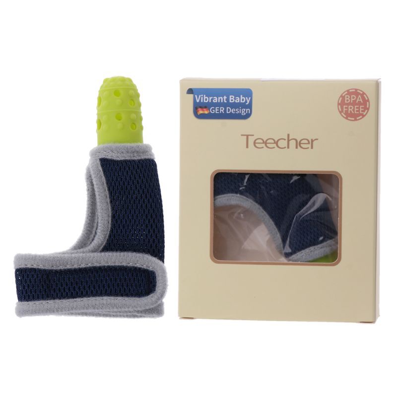 Đôi găng tay ngậm mọc răng an toàn cho em bé