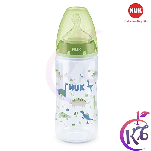 Bình sữa NUK Cổ Rộng Premium Choice nhựa PP 300ml ty Silicone 1M (0 - 6 tháng) - NU66133 - bình sữa cổ rộng cho bé #3