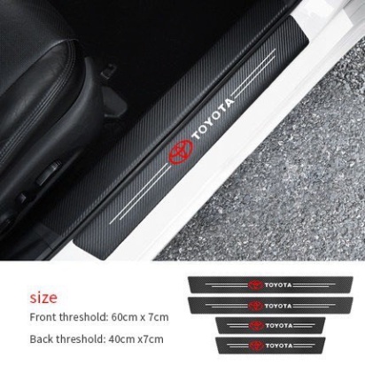 MIẾNG DECAL CÓ 17 LOGO DÁN BẢO VỆ BẬC CHÂN XE Ô TÔ , MIẾNG DÁN CHỐNG TRẦY XƯỚC BẬC CHÂN XE ÔTÔ CÓ LOGO Theo Xe [ Siêu Rẻ