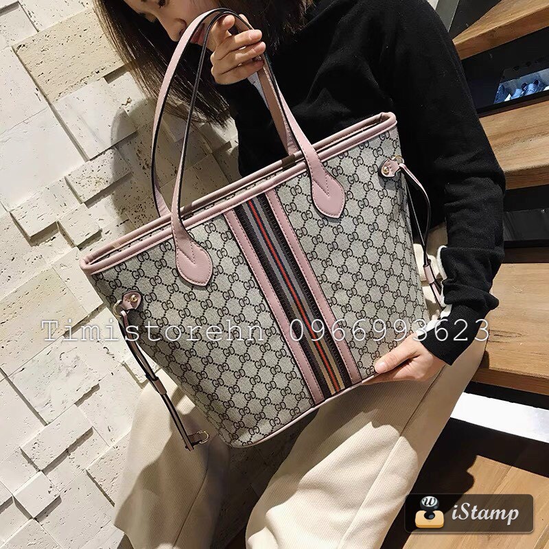 Túi xách nữ công sở to vừa A4 tote da đi học, đi làm TIMISTOREHN TT002
