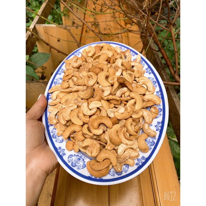 1kg điều vỡ sạch vỏ cam kết ngon (vỡ đôi)