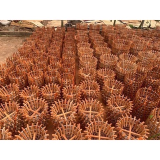 chậu gỗ nhãn f25