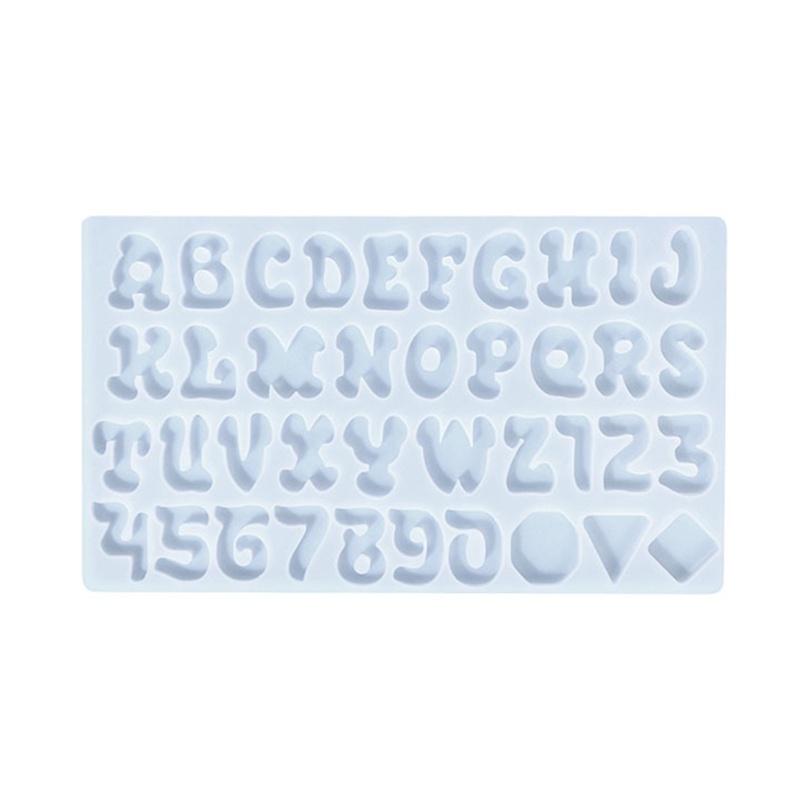 Khuôn Làm Trang Sức Hình Chữ Vui Nhộn Sáng Tạo DIY