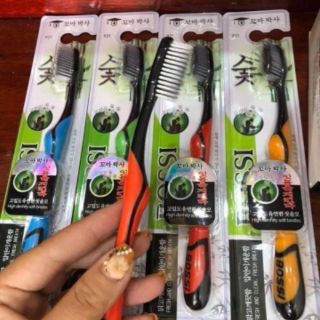 Bàn trải đánh răng sợi than tre