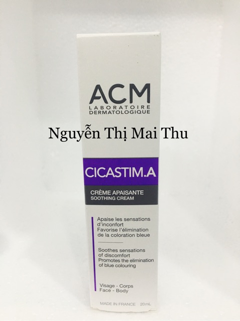 Kem xoá thâm da Cicastim Arnica 20ml