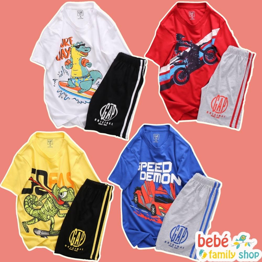 Bộ đồ bé trai size đại, quần áo trẻ em từ 5 đến 14 tuổi họa tiết in, Chất Vải Cotton Mền Mại từ 22-45kg - STGD