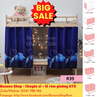 (Hàng sẵn)Rèm màn giường tầng ký túc xá sinh viên cản sáng, Rèm giường ký túc xá, rèm giường sinh viên, rèm giường tầng