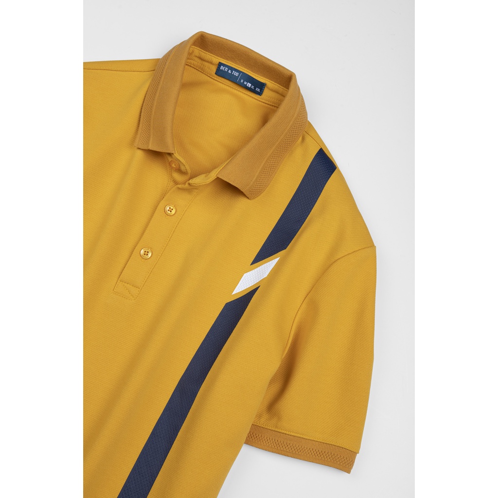 Áo thun POLO BEN &amp; TOD hoạ tiết cotton cao cấp phong cách trẻ trung 21050