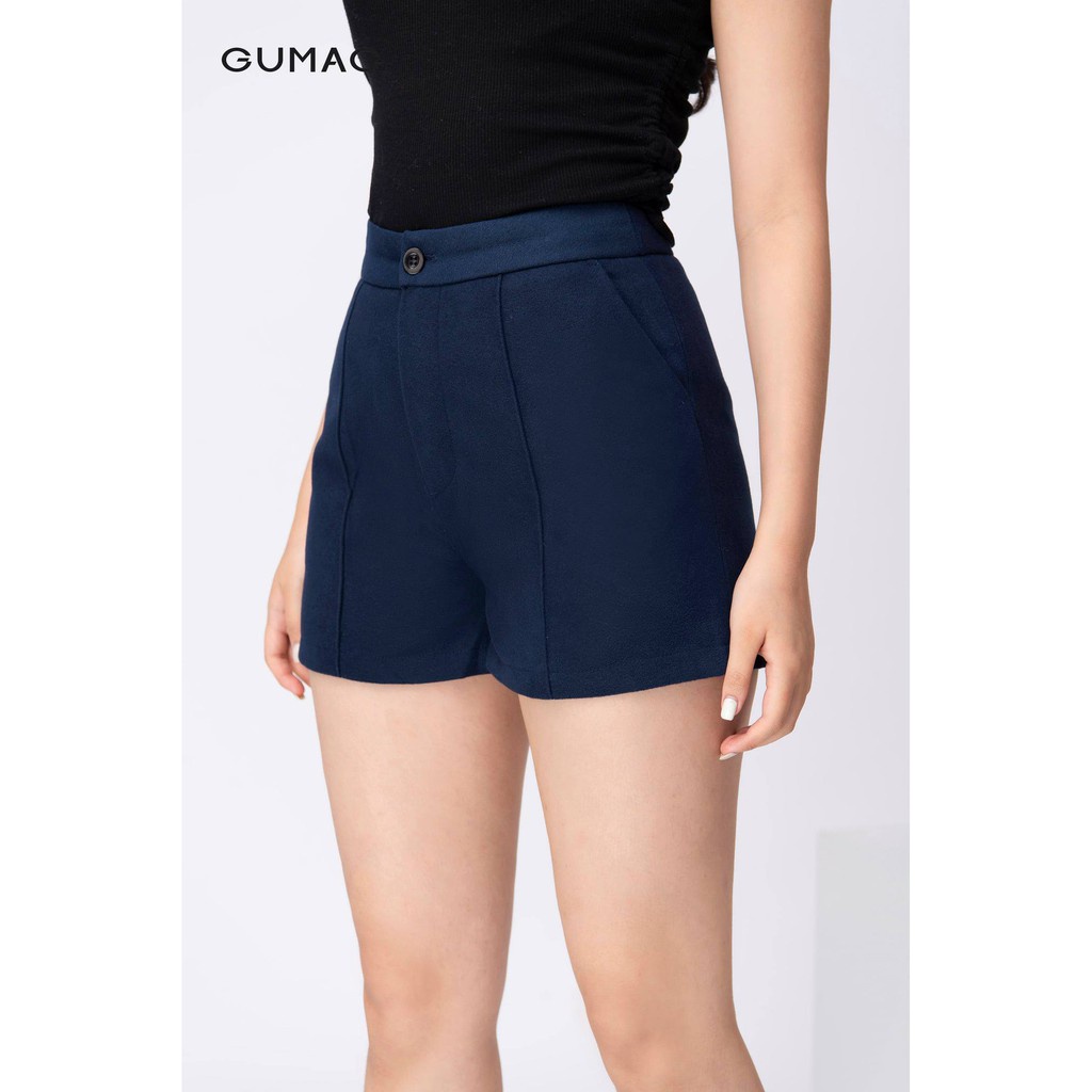 Quần short dạ cơ bản GUMAC QA11261